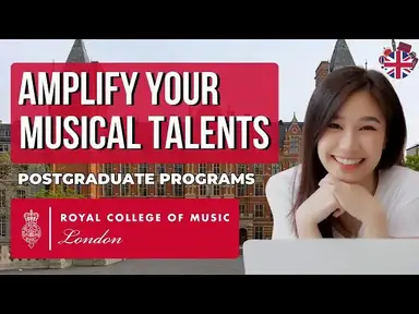 'Video thumbnail for Royal College of Music Postgraduate Admission Procedures for International Students'