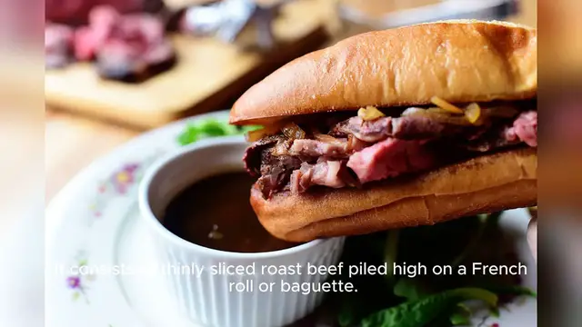 Video thumbnail for French dip