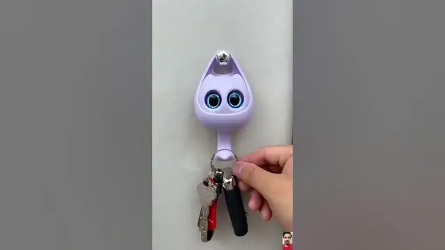 Video thumbnail for 🌟 Product Link is in Description 🌟 Upgrade Your Space with Creative Cat Hooks! 😍 #shorts  #homedecor