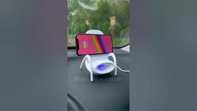 Video thumbnail for 🪑🔌 Portable Mini Chair +📱 Stand || Link is in Description || #gadgets #shorts