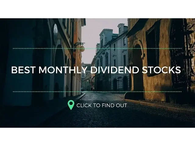 Video thumbnail for Best Monthly Dividend Stocks for Dividend Investing