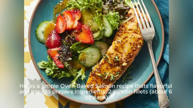 Video thumbnail for salmon fillet recipe
