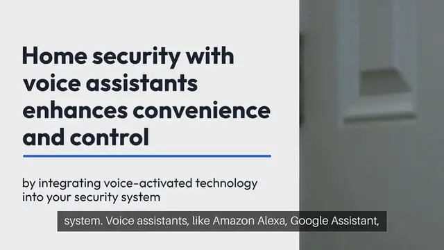 Video thumbnail for Home Security with Voice Assistants