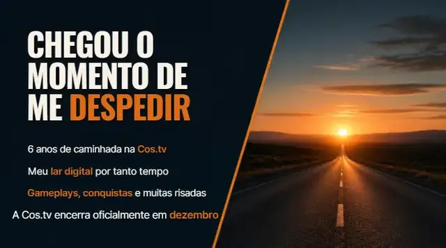 Video thumbnail for Chegou o Momento de me Despedir da Cos.Tv #costube  #MG Gamer