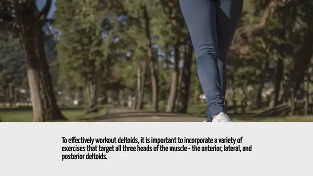 Video thumbnail for How To Workout Deltoids