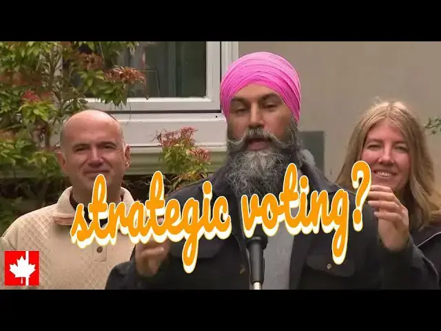 'Video thumbnail for Is NDP at risk in CanadaVote2025? Is Jagmeet Singh calling for strategic voting?'