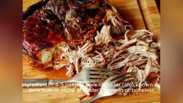 Video thumbnail for pernil recipe