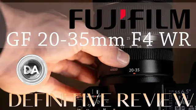 'Video thumbnail for Fujinon GF 20-35mm F4 WR Definitive  Review: Medium Format WA Zoom'