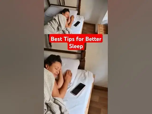'Video thumbnail for Best Tips for Better Sleep'