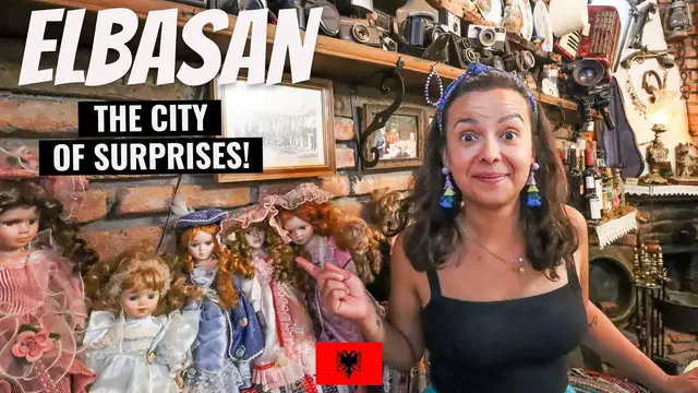 'Video thumbnail for INCREDIBLE TRADITIONAL ALBANIAN FOOD & feeling like locals in ELBASAN, ALBANIA 🇦🇱'