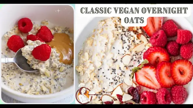 Video thumbnail for Classic Vegan Overnight Oats