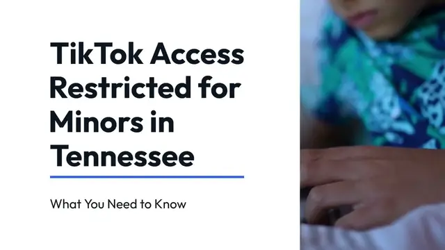 Video thumbnail for TikTok Access Restricted for Minors in Tennessee: What You Need to Know