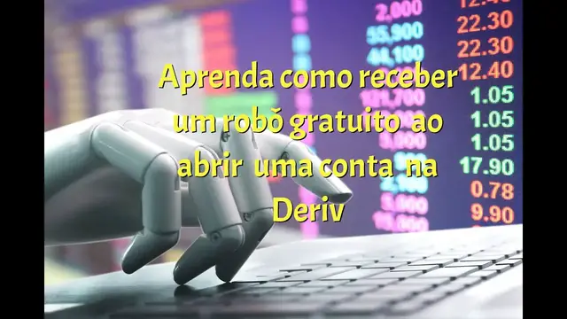 Video thumbnail for Automatize suas negociações com o robô gratuito da corretora Deriv