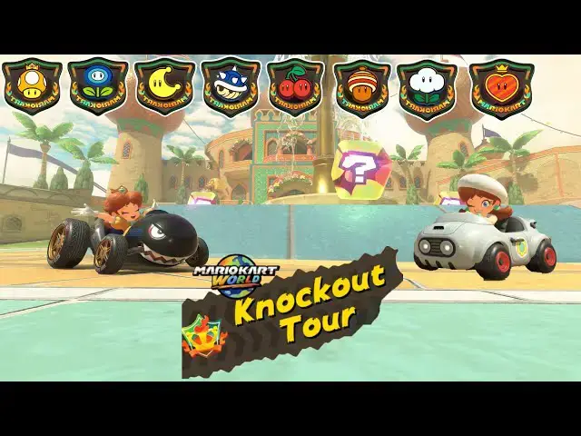 Video thumbnail for : 🌼 Daisy’s Knockout Mirror Madness! | Mario Kart World 🏎️✨