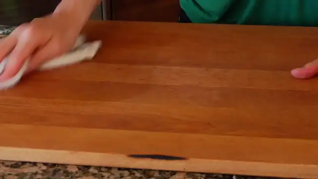 'Video thumbnail for How To Clean A Wood Cutting Board (720p 30fps)'