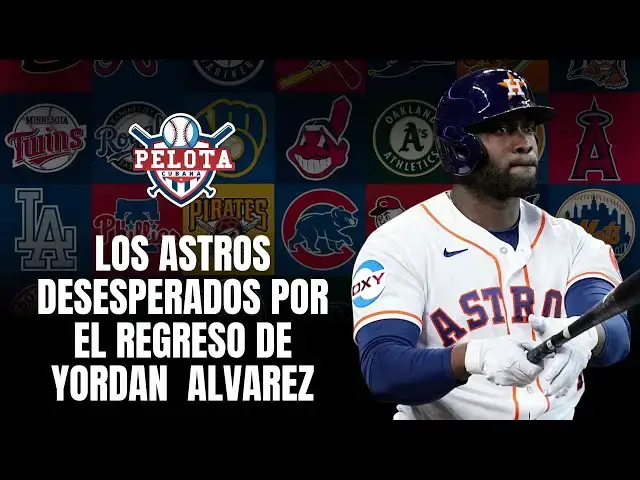 'Video thumbnail for YORDAN ÁLVAREZ casi listo para regresar con LOS ASTROS DE HOUSTON'