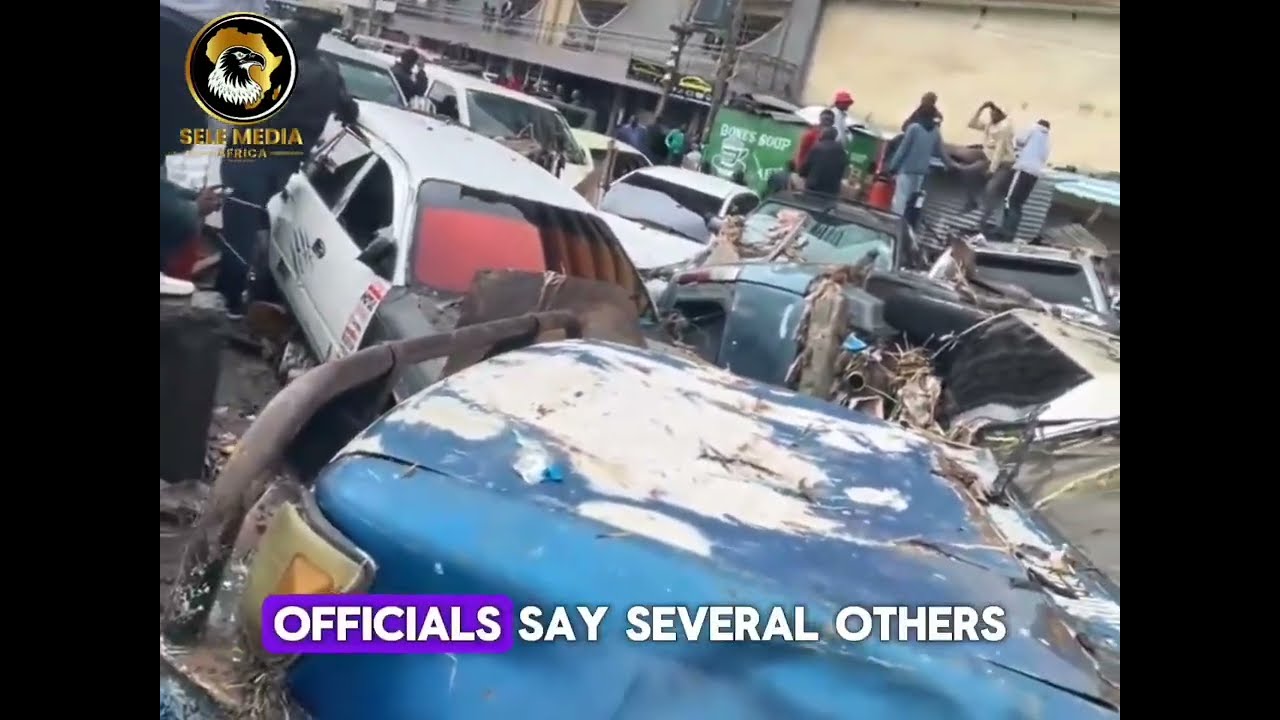 Video thumbnail for Heavy rains and flooding kills at least 23 in Nairobi