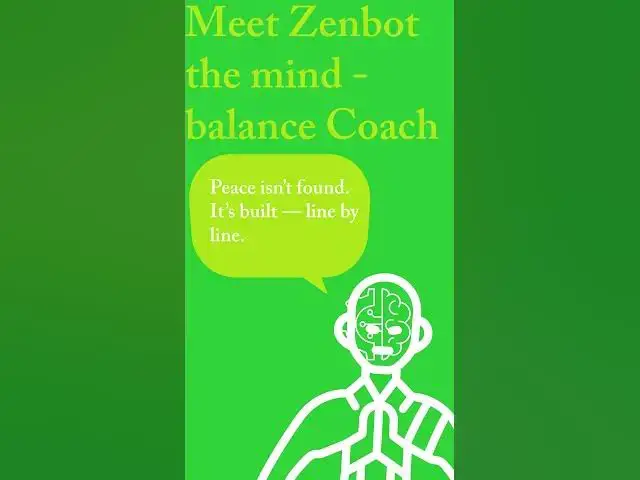 Video thumbnail for Meet the Coaches – Zenbot: The Mind-Balance Coach