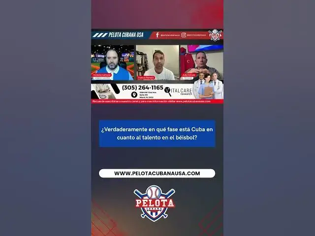 Video thumbnail for ¿Verdaderamente en qué fase está Cuba en cuanto al talento en el béisbol?
