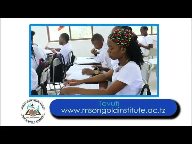 'Video thumbnail for Msongola Health Training Institute'