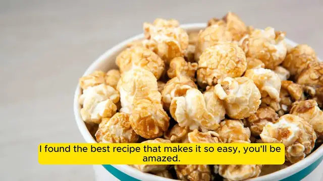Video thumbnail for Honey Popcorn Recipe