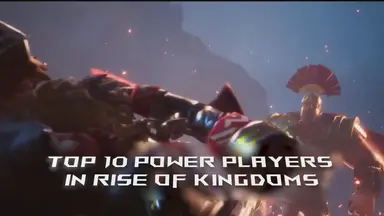 'Video thumbnail for Top 10 highest power players in Rise of Kingdoms'