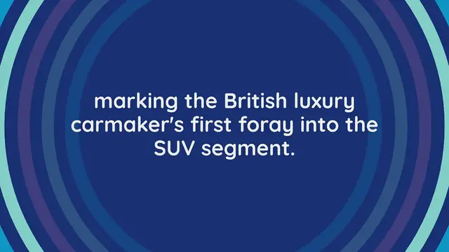 Video thumbnail for Unveiling the Aston Martin DBX: Specifications, Prices, and Features