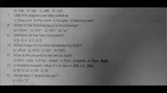 Video thumbnail for 11th Computer Application First Revision 2019 - Question Paper (Coimbatore District) | (EM)