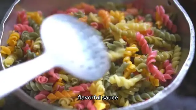 Video thumbnail for pasta primavera recipe