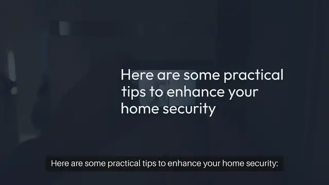 Video thumbnail for Home Security Tips For New Homeowners