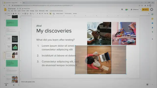 Video thumbnail for How to Easily Crop an Image on Google Slides - Vegaslide