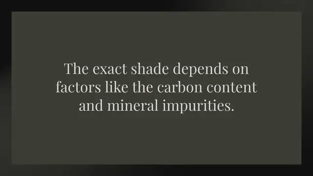Video thumbnail for What is the color of natural graphite?