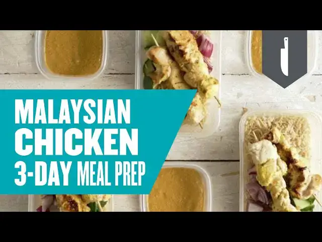 Video thumbnail for Malaysian Chicken Satay | 3-Day Chicken Meal Prep | Myprotein
