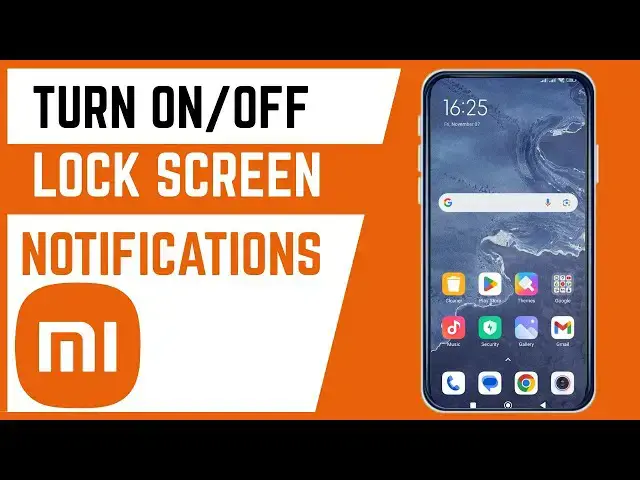Video thumbnail for How To Turn On/Off Lock Screen Notifications On Redmi Smartphone