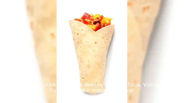 Video thumbnail for taco bell volcano menu Price