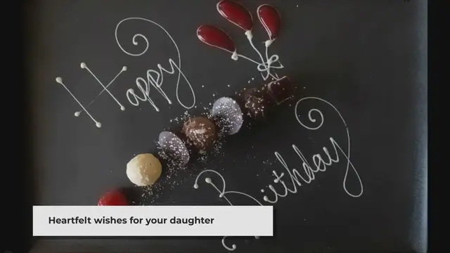 'Video thumbnail for Incredible Birthday Wishes for your Daughter'