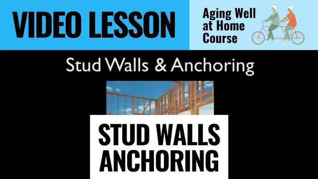 'Video thumbnail for 102VIDEO   Stud Walls   Anchoring'