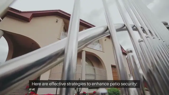 Video thumbnail for How To Secure Your Homes Patio