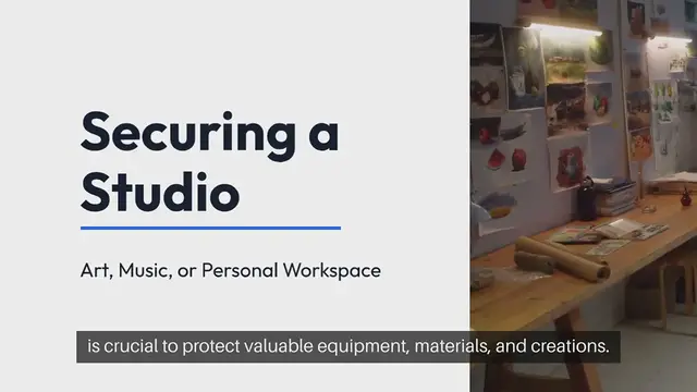 'Video thumbnail for Home Security Tips For Studios'