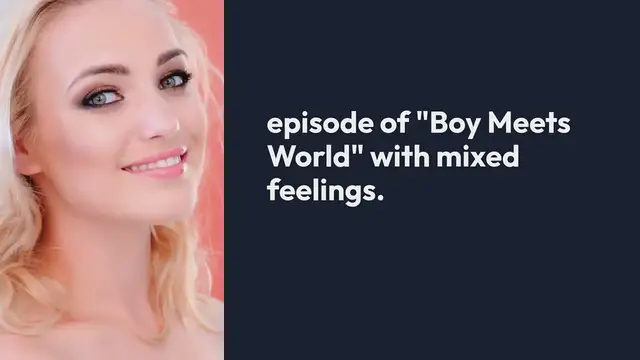 Video thumbnail for Candace Cameron Bure remembers playing 'weird' evil witch on 'Boy Meets World'