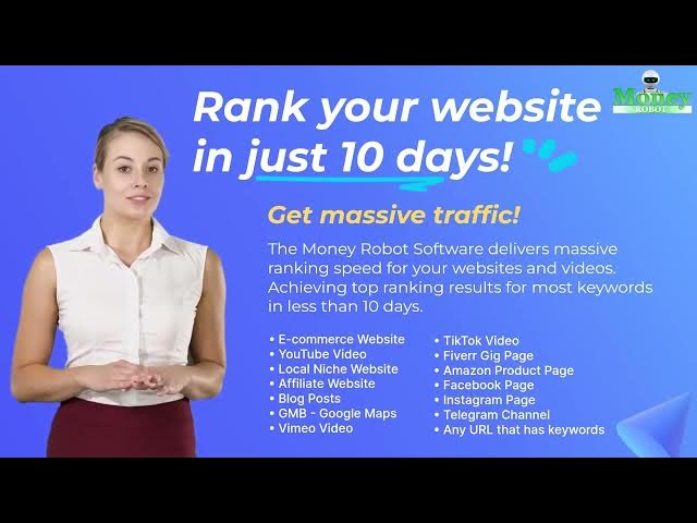 Video thumbnail for @Money Robot WEB short Presentation Video