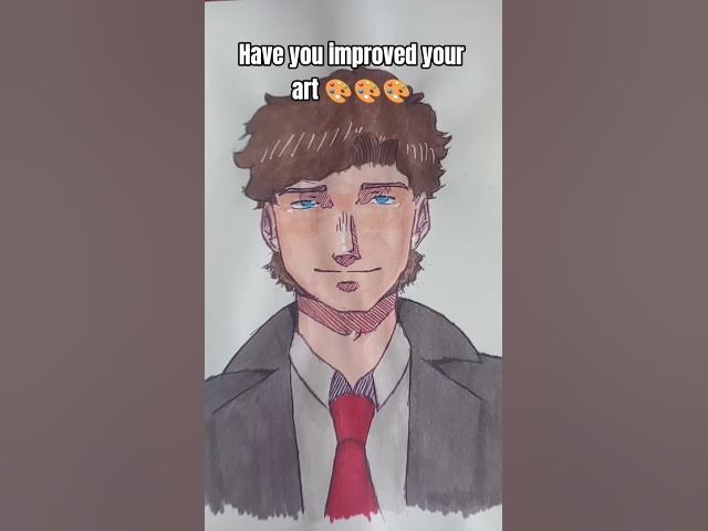 Video thumbnail for Art Improvement trend #art #workingartist #drawing #shorts #trend #youngartist #fypviralシ