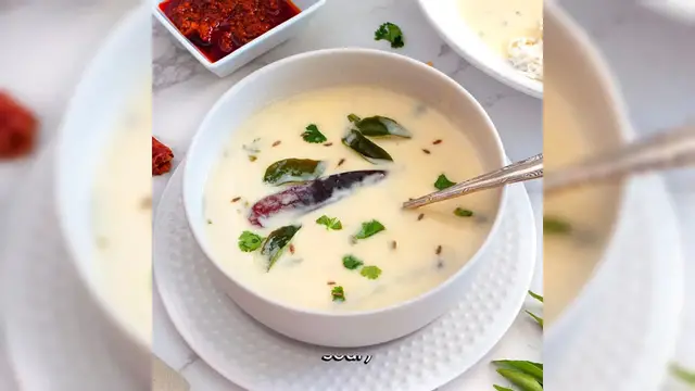Video thumbnail for Gujrati Kadhi Recipe
