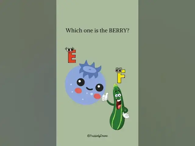 Video thumbnail for Quiz Time! Which is a BERRY?