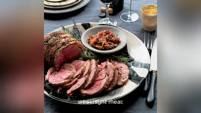 Video thumbnail for boneless leg of lamb recipe