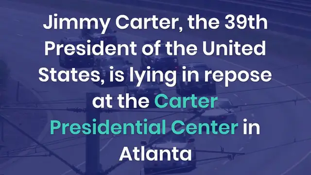 Video thumbnail for Honoring Jimmy Carter: A Nation Bids Farewell to the 39th President