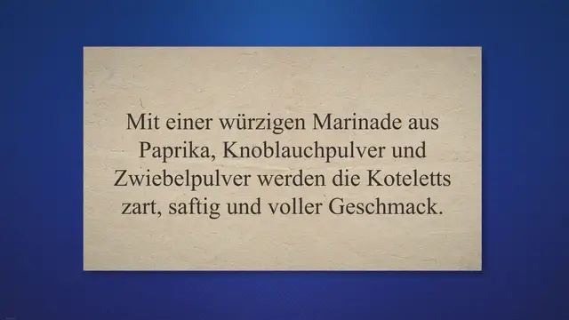 Video thumbnail for Schweinekoteletts im Airfryer