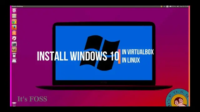 'Video thumbnail for How To Install Windows 10 on Linux in Virtual Box [Step by Step Tutorial for Beginners]'