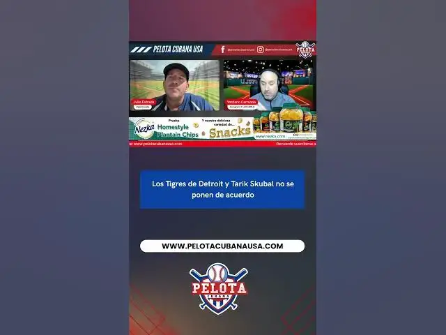 Video thumbnail for Los Tigres de Detroit y Tarik Skubal no se ponen de acuerdo