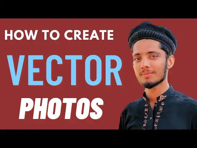 'Video thumbnail for How to Create Vector Art Cartoon Effect | cartoon photo bnany ka tareeqa | Qamar Tech Channel'